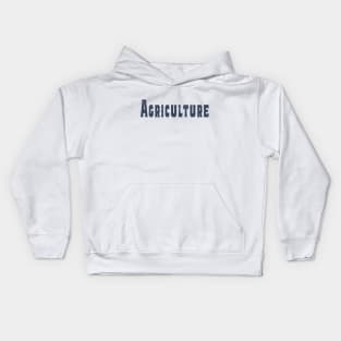 Agriculture Kids Hoodie